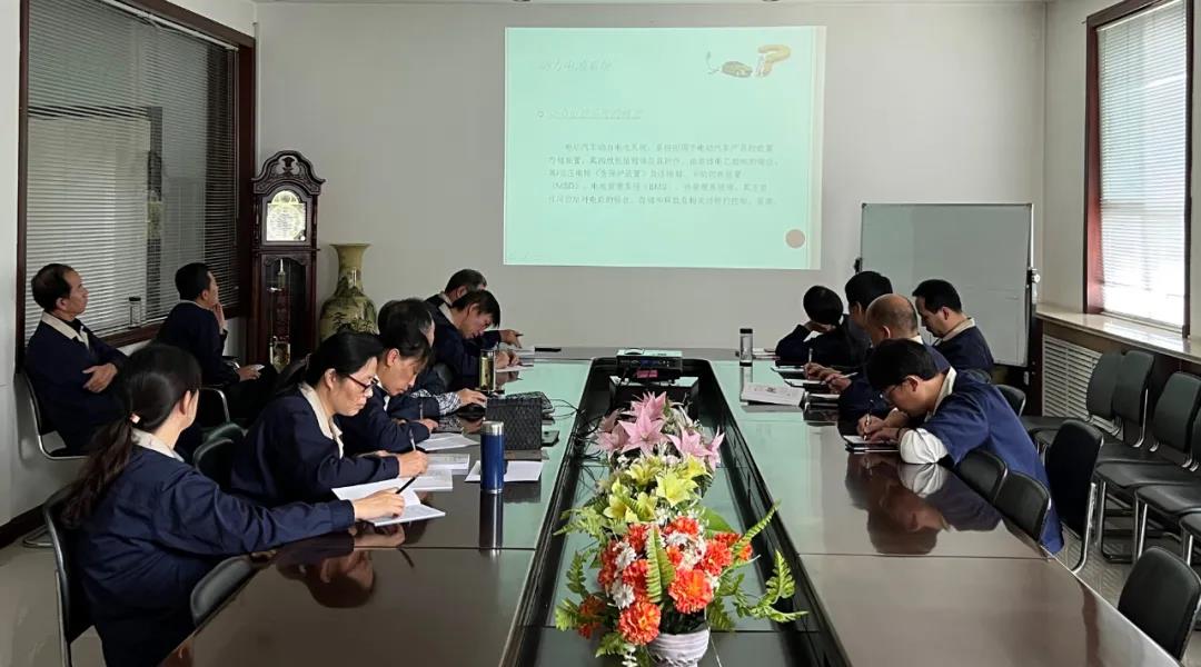 【亮点工作】ag真人平台官方淮海发动机新兴产业集群培训--车用动力电池